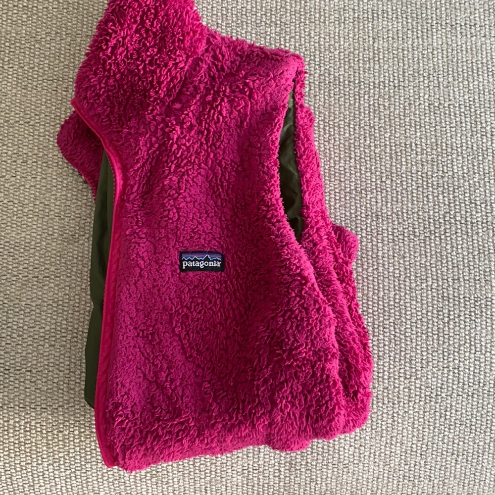 Pink Patagonia vest